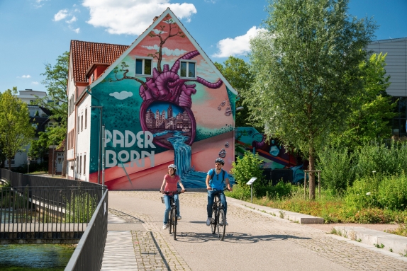 Graffiti in Paderborn © Teutoburger Wald Tourismus / Patrick Gawandtka